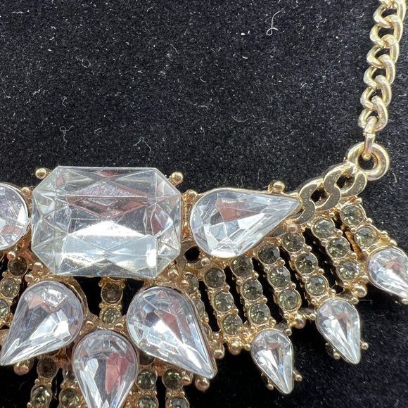 BaubleBar Rhinestones Goldtone Necklace - Picture 3 of 5